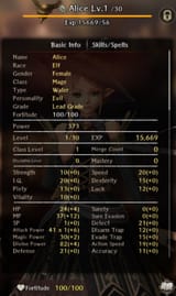 alice mage level 1