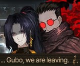 gubo, we are leaving