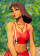boardwalk Ruby pose