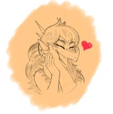 snoot game Rosa happy1