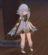 nahida waving