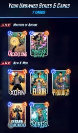 series 5 cards