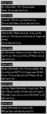Omori little brother dialogue