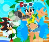eddysmash - Miku and Shado in Brazil