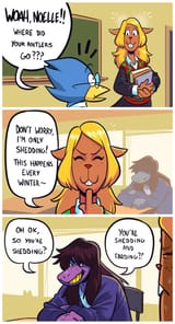 shedding