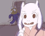 Asgore and Chara midnight snack 2 Pumpkin