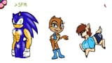 My (Espio&#039;s human wife&#039;s) non-Espio whiteboard doodles (Espio is still there dw)
