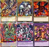 Red eyes Summoned Skull Black Meteor