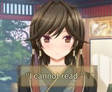 i cannot read