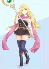 Saint Elimine dressed as Serra 2.0 by takaneko