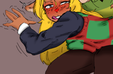 boob squish
