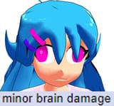 minor brain damage