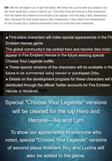 Choose Your Legends Changes