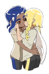 hiro hand on butt
