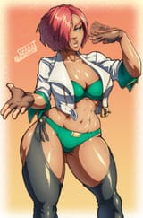 __angel_and_giovanna_guilty_gear_and_2_more_drawn_by_pltnm_ghost__91d8dca0fa5a6549afaa72e078b6bc74