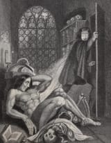 first illustration of frankenstein