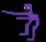 el hombre morado