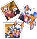 Rouge Tails scenes