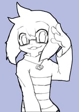 cute nerdy gote