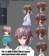 Vroid hair