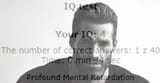 iq 4 mental retard