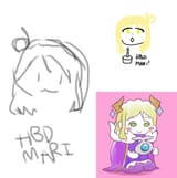 HAPPYBDAYMARI2025