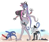 Ibuki kneel