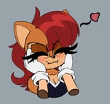 Squeezing Sally&#039;s Cheeks