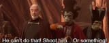 shoot him