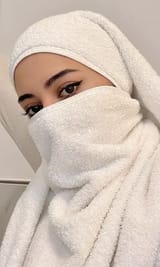towel hijab