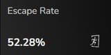 escape rate
