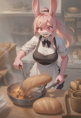 bakery, bread, expert shading, smoke, baking, burnt, s-1674125026