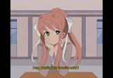 __monika_doki_doki_literature_club_drawn_by_chocomiru__2bbc63855860302aa72ca0a6f3cf8ace