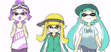 3 woomies jumping