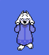 Toriel flapping her ears