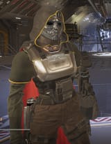 hooded helmet