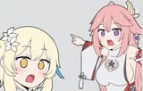 lumine-and-yae-miko