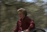 wheelchair off cliff