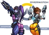 __tracer_and_widowmaker_overwatch_and_1_more_drawn_by_darkereve__1b4ec25b5b526f6015649c485db412bc