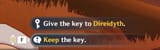 the key