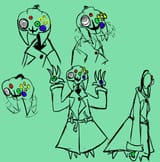 Chapter 3 spider boss all the stuff now with body and side view