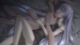 Kasumi sleeping