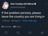 just leave