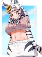 __mountain_zebra_kemono_friends_drawn_by_akaisuto__859a3a075ad68f9574c9e43e3c56c762