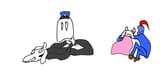 19387 - utg_oc asriel deltarune napstablook toriel undyne unknown_artist