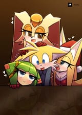 Cosmo_the_Seedrian Cream_the_Rabbit howxu Sonic_Boom Sonic_the_Hedgehog_(series) Sonic_X Tails Zooey_the_Fox