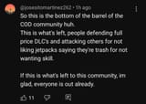 Fuck this community
