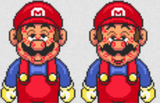 Mario saves Peach