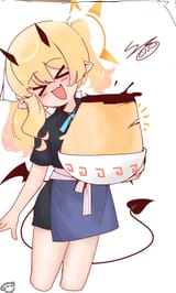 ibuki offers you flan
