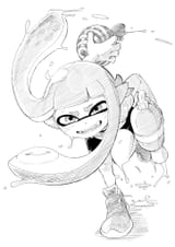 inkling girl+inkling player character 1b0a0d49